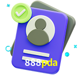 Tornar-se um membro do 888pda é muito simples